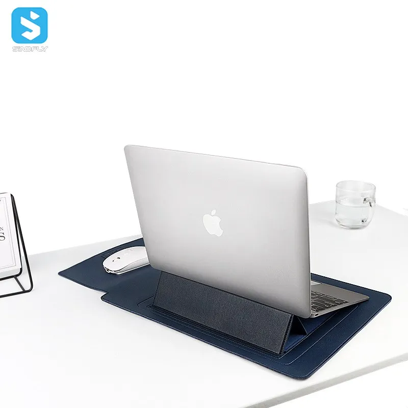 Чехол-подставка из искусственной кожи для ноутбука 13/15/17 дюймов