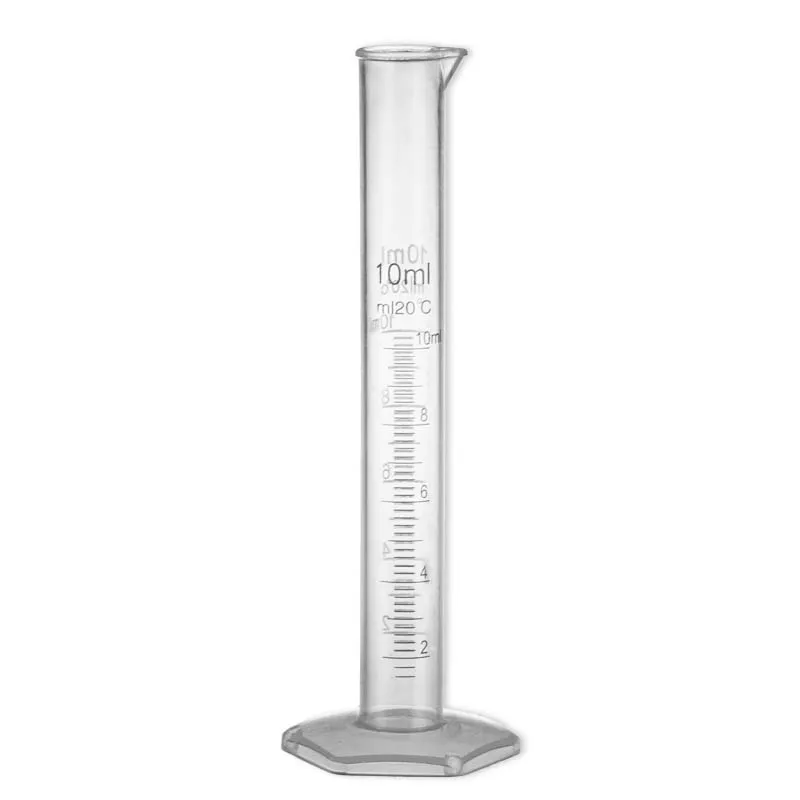 Transparent Clear Glass Measuring Cylinder Graduated Cylinders for Laboratory