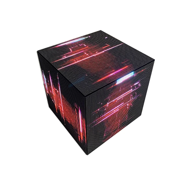 GUA Led Screen GUANGDONG Led Screen  Led Cube Display Led Cube Display   Magic Cube Led Display