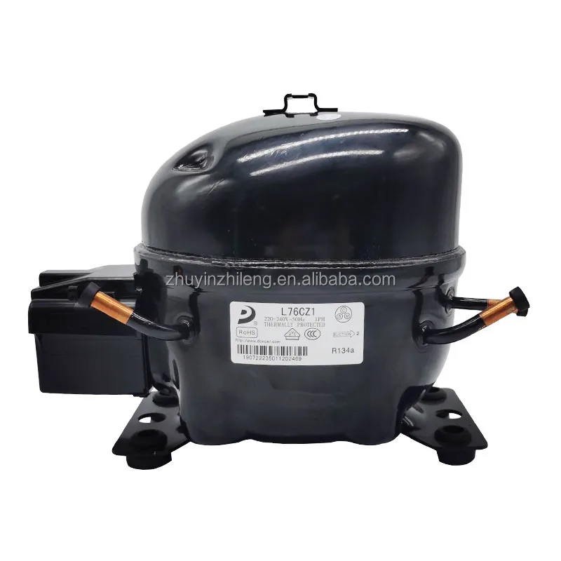 Factory direct high quality R134a Refrigerator Compressor 1/4HP L76CZ1 donper compressor