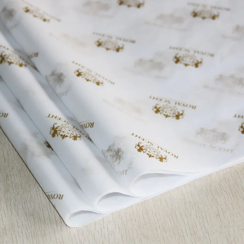 Custom Printed Logo Gift Wrapping Paper Clothing Packaging Tissue Paper