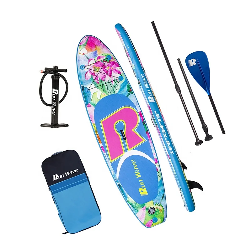 wholesale paddle board OEM ODM Drop stitch material surfboard isup inflatable stand up paddle board surf boards