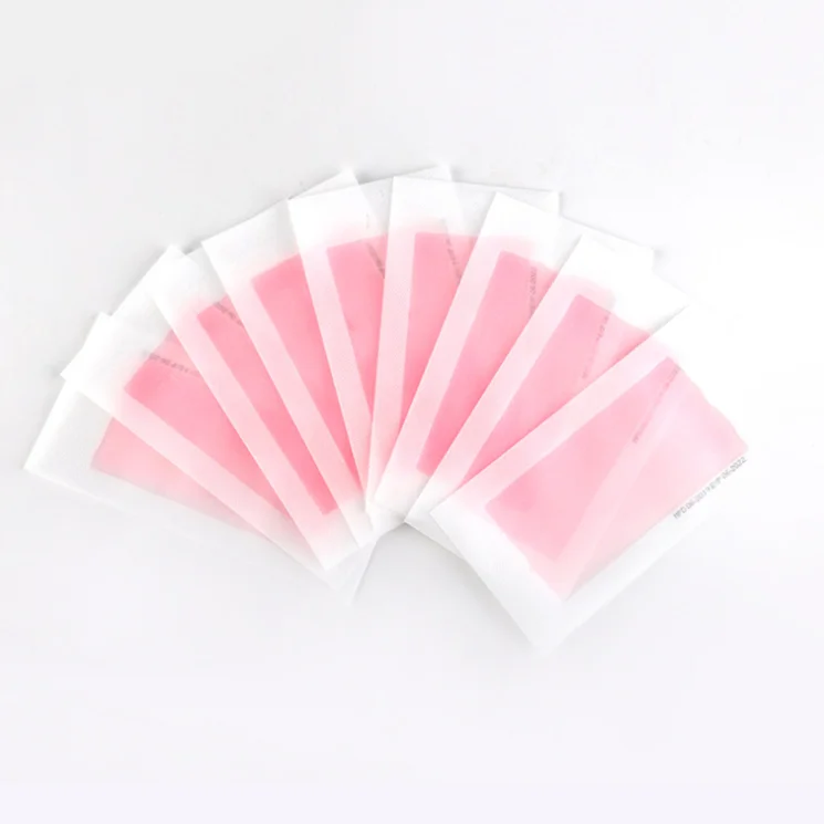 Оптовые Заказные высококачественные Депиляционные мужские полоски для удаления волос с холодной воском