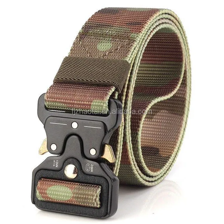Quick release  buckle15mm/20mm/25mm30mm/38mm/45mm Reinforced Nylon Web Work Tactical Belt with Cobra Buckle Tactical Belt