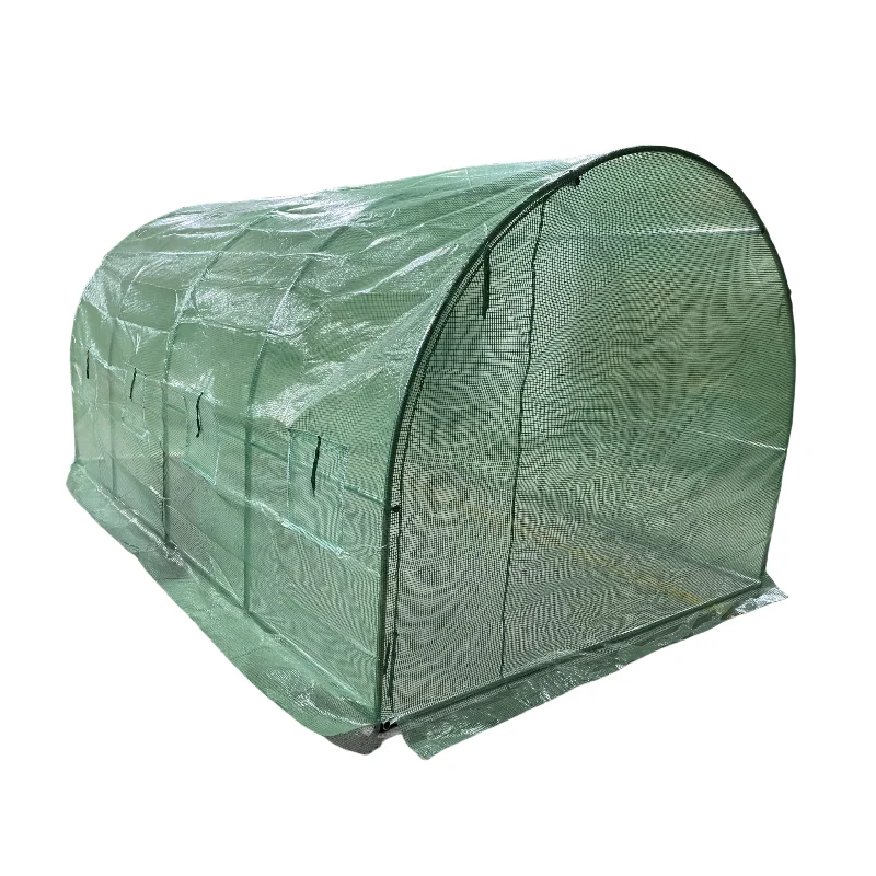 The cheapest nursery Outdoor Waterproof plant Growing agricultural Walking-In Tunnel Greenhouse for sale