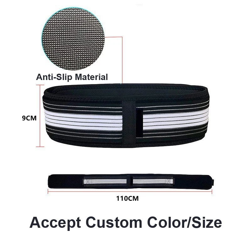 Custom High Elastic Adjustable Protection Lumbar Pelvic Brace Lower Back Waist Support Belt