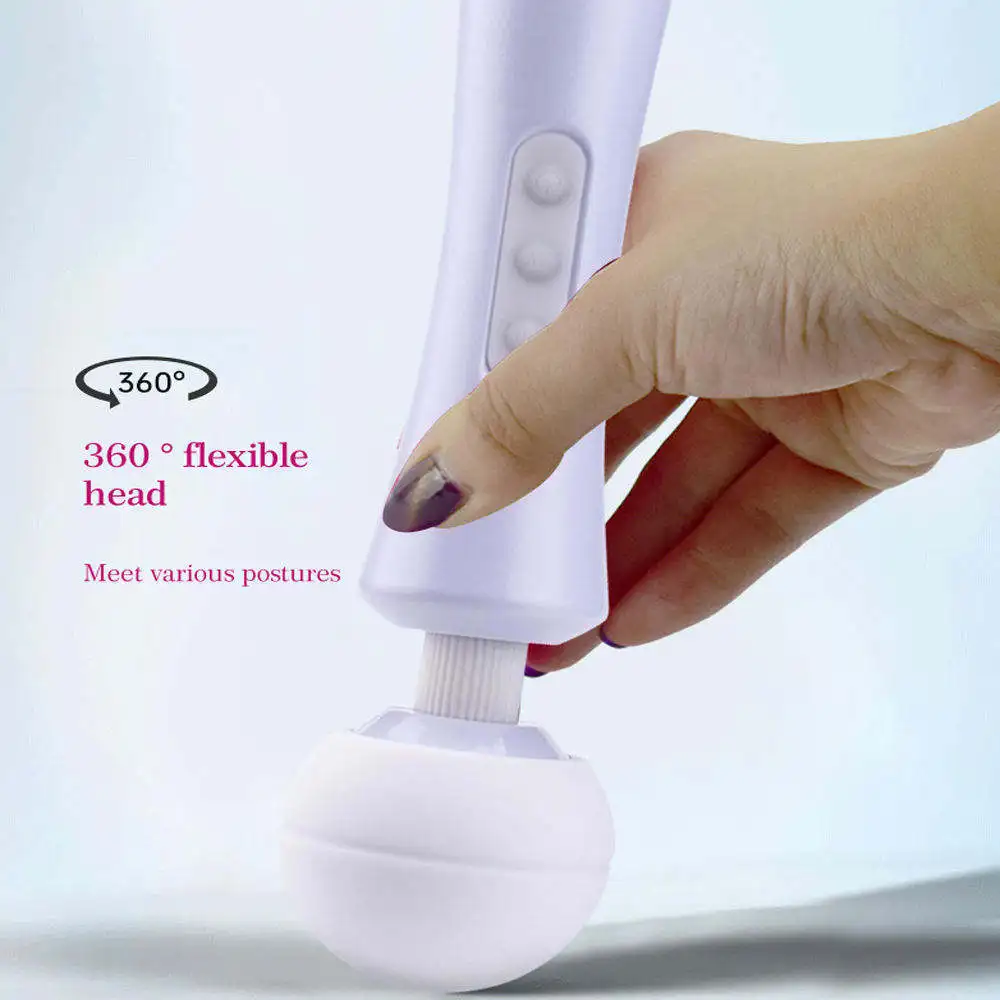 Hot sale Strong vibration Powerfully large AV Wand Massage USB chargeable Body Massage Stick