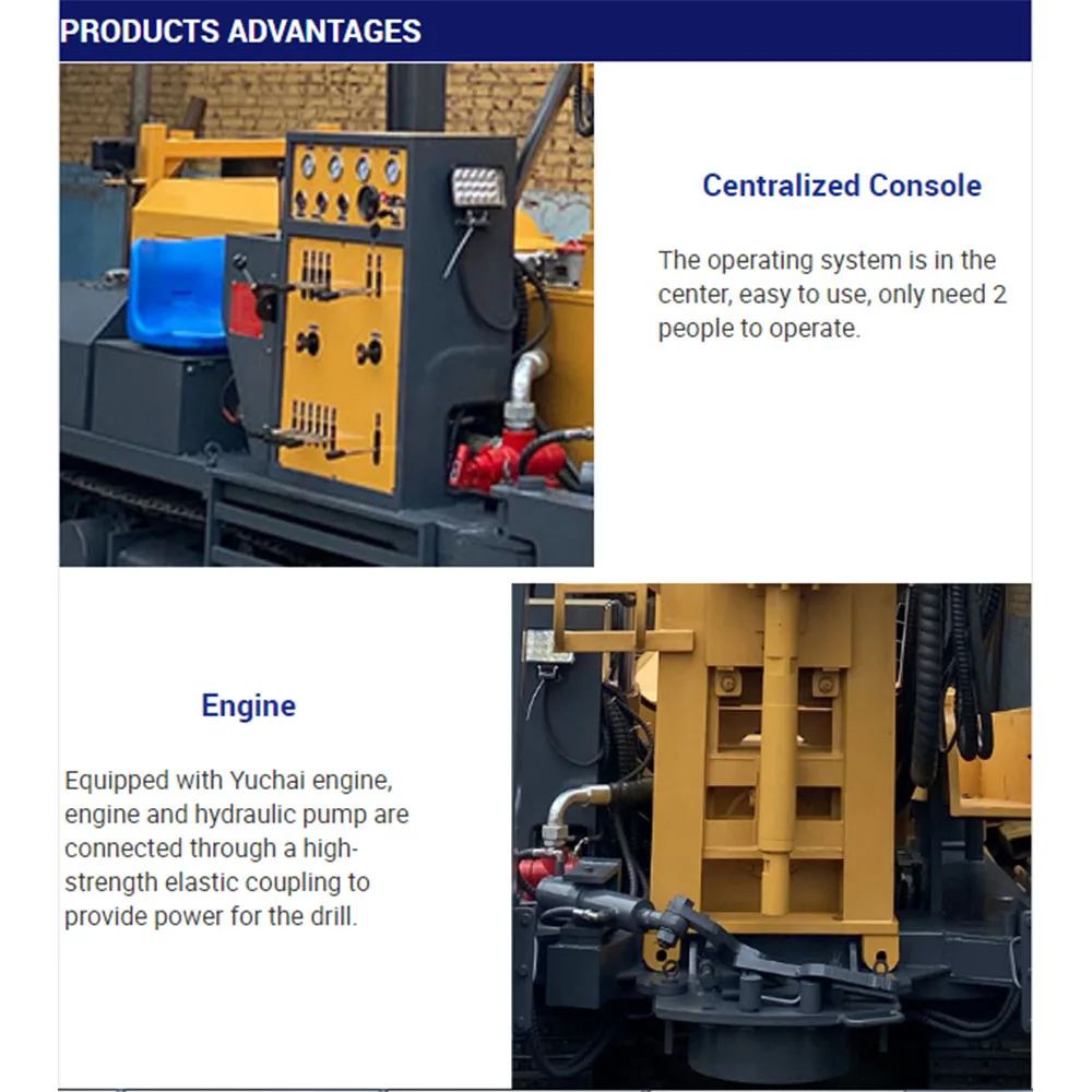 Competitive Price multiple function rig drill bore hole 200m 300m 400m water well drilling rig machine water well drilling rig