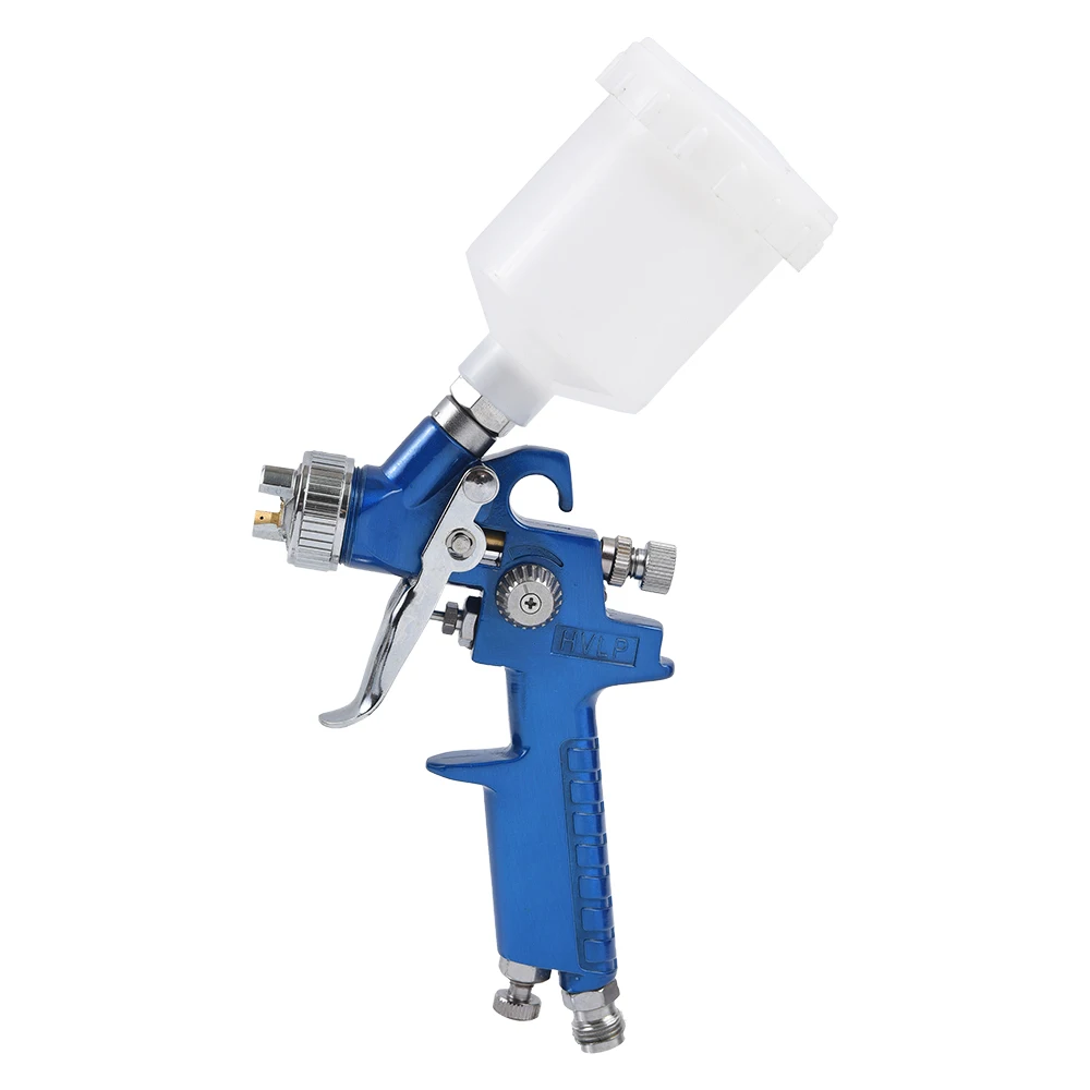 HVLP MINI Spray Gun H-2000 Painting Gun 0.8,1.0mm Nozzle Water Based Professional Air Spray Gun Airbrush For Car