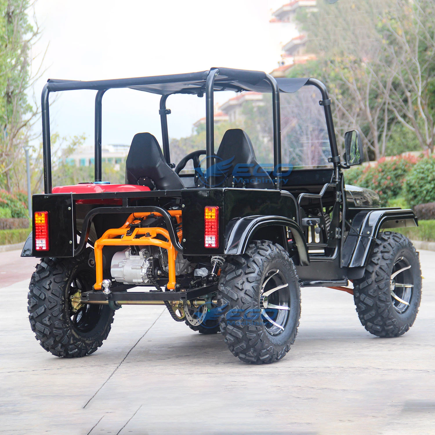 Мини-Джип Willys Elektrikli Quad Atvs на батарейках 2-местный бензиновый 250cc электромобиль