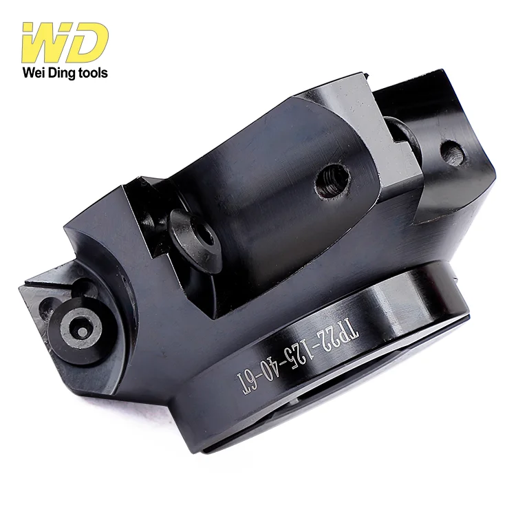 TPKN2204 Face Mill TP16 50 22 4T Indexable Face Milling Cutter Right Angle Square Shoulder TP Face Mill Shell Mill