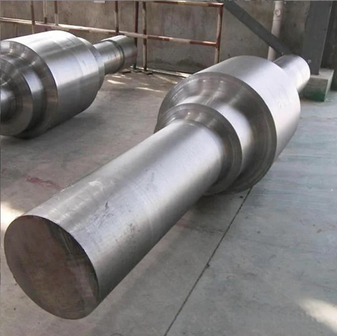Henan Factory Non-standard Mechanical Parts Steel Large Gear Shaft Long Shaft
