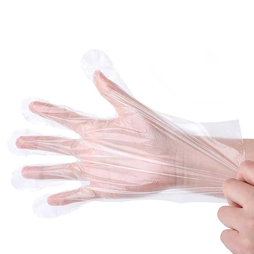 
Wholesale China Prices Kitchen Household Disposable Hdpe Hand Plastic Safety pe Gloves 