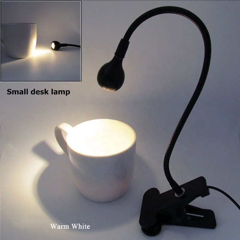 Hot sell flexible neck usb reading light led clip on desk lamp dimmable led table lamp