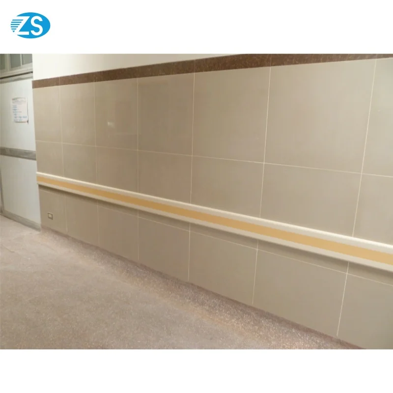 Plastic Wall Protection nursing home wall guard hospitals wall bumper guard