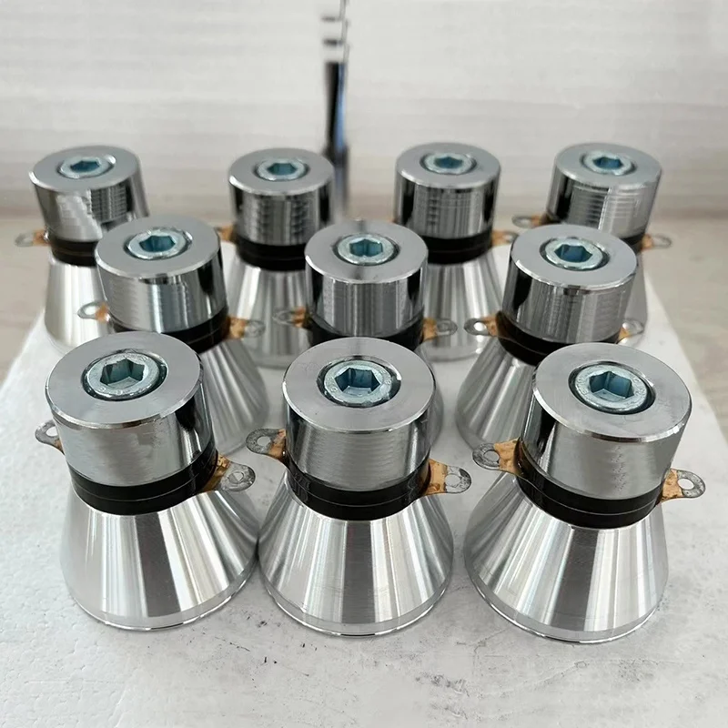Industrial ultrasonic transducer 25khz 100w ultra sonic cleaner vibrator cleaning supersonic wave Oscillator