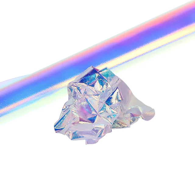 HOMIDEK 3D Iridescent Colorful Rainbow Static Cling Sticker Decoration Window Film for Door Glass