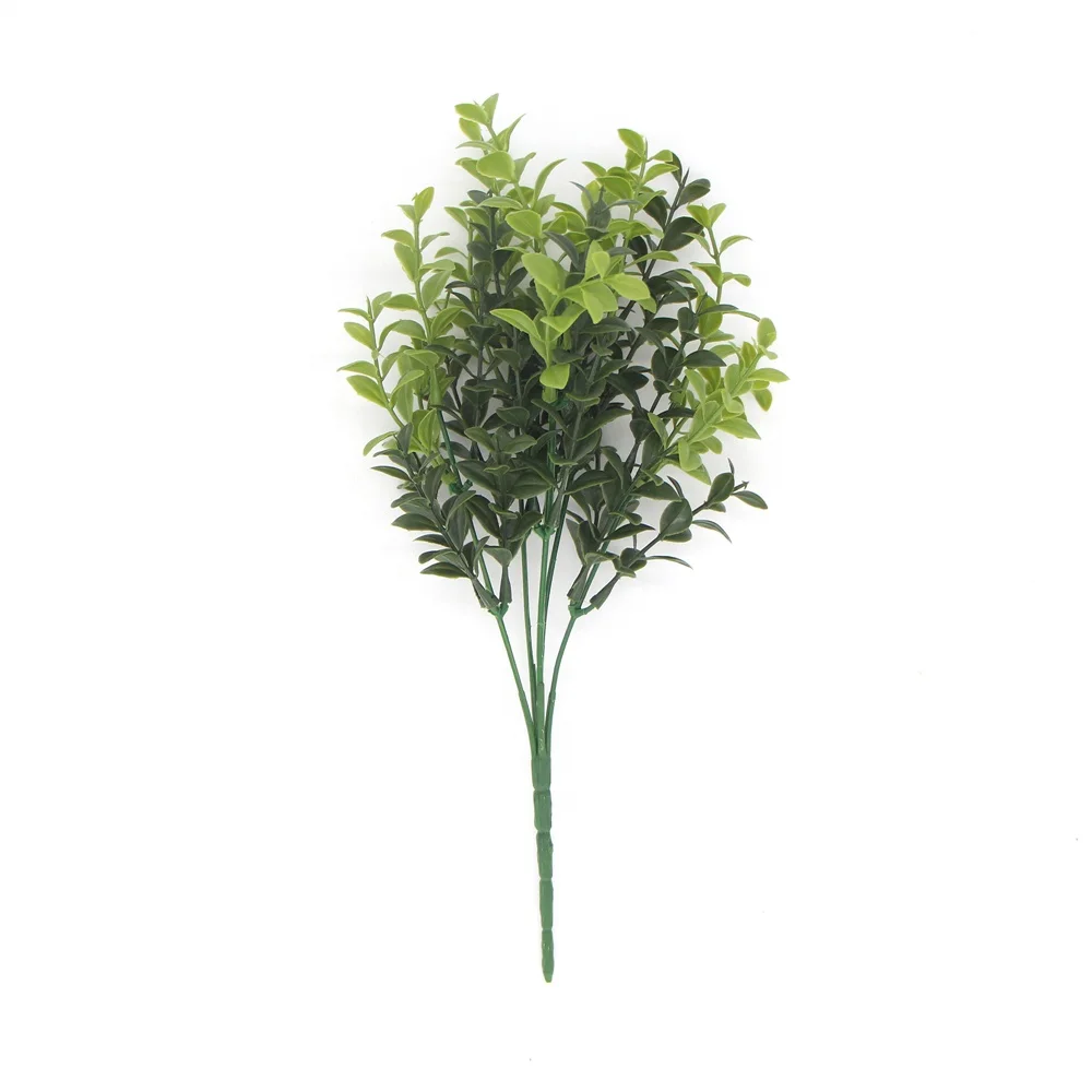 Uland DIY cheap artificial plastic plants for outdoor wall decoration