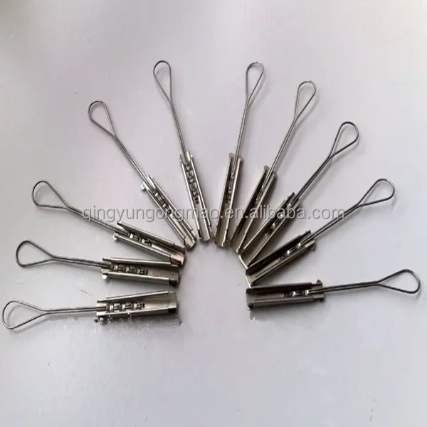wholesale drop wire clamp High Quality stainless steel fiber clamp for ftth