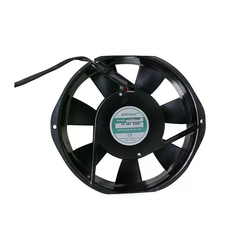 Dual Ball Bearing 172x150x38mm Dc Axial Cooling Fan 12 Volt Brushless Exhaust Fan 17238 172mm
