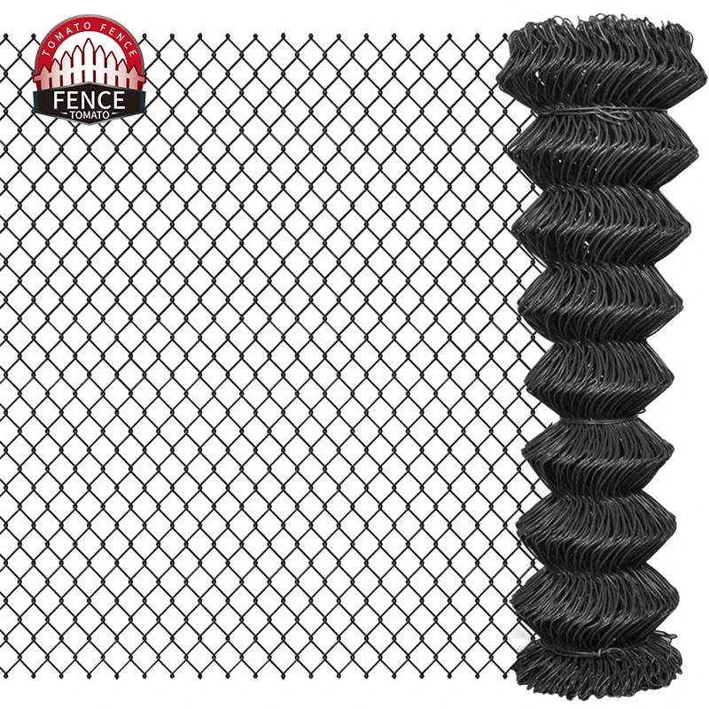 12 Gauge PVC Coated 2 inch Diamond Hole Chain Link Fence