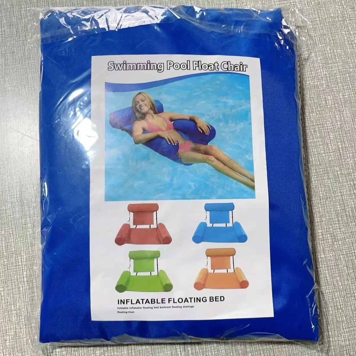 Outdoor Inflatable Water Floating Bed Sofa Inflatable Foldable Water Hammock pool chair For Swimming Pool Beach Party