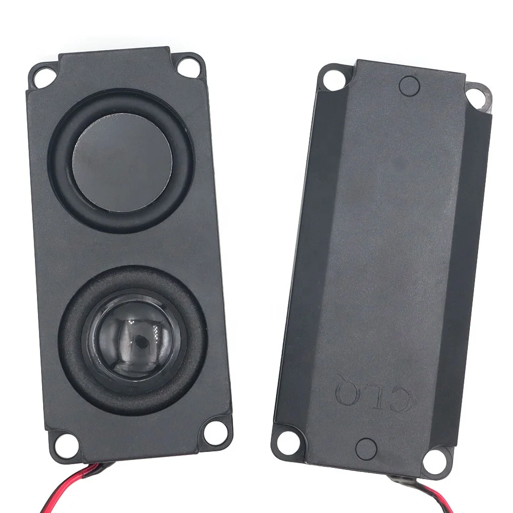 45100 Rectangular Full Range Double Vibration Film Speaker 100*45*20.8 mm 10045 8 ohm 5 watt Box Speaker With Lead Wire 4P 2.0MM