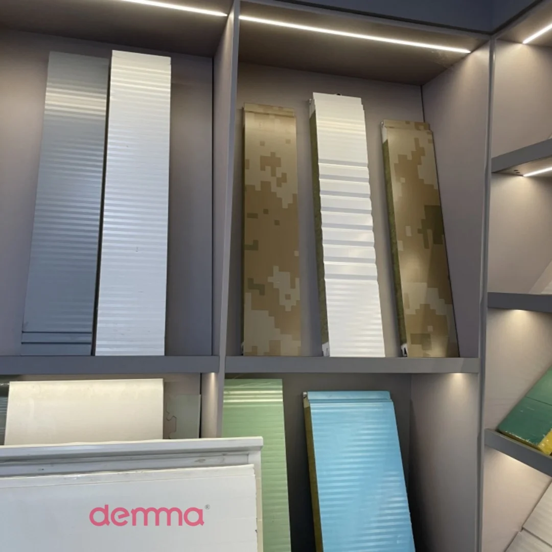 Aluminium Composite Panel Price PU Rock Wool EPS Foam Sandwich Panel Plywood For Building Materials