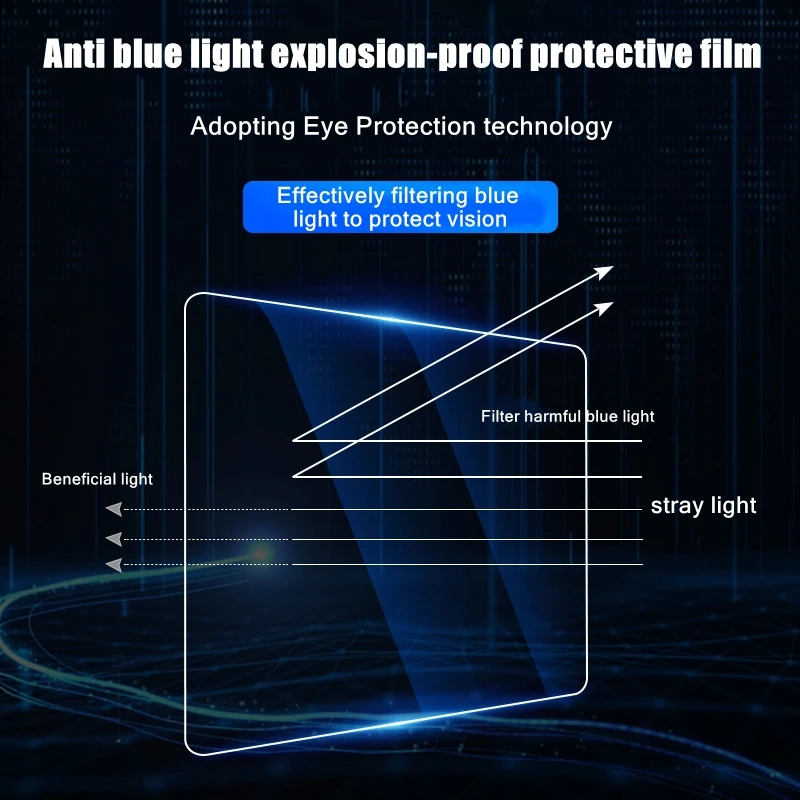 High quality other interior accessories car rear air conditioner screen tempered glass protection film for tesla model 3