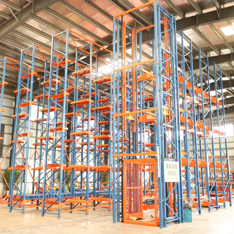 Reinforced 500kg to 3 ton Customized Factory Warehouse Rail Type Hydraulic Cargo Lift