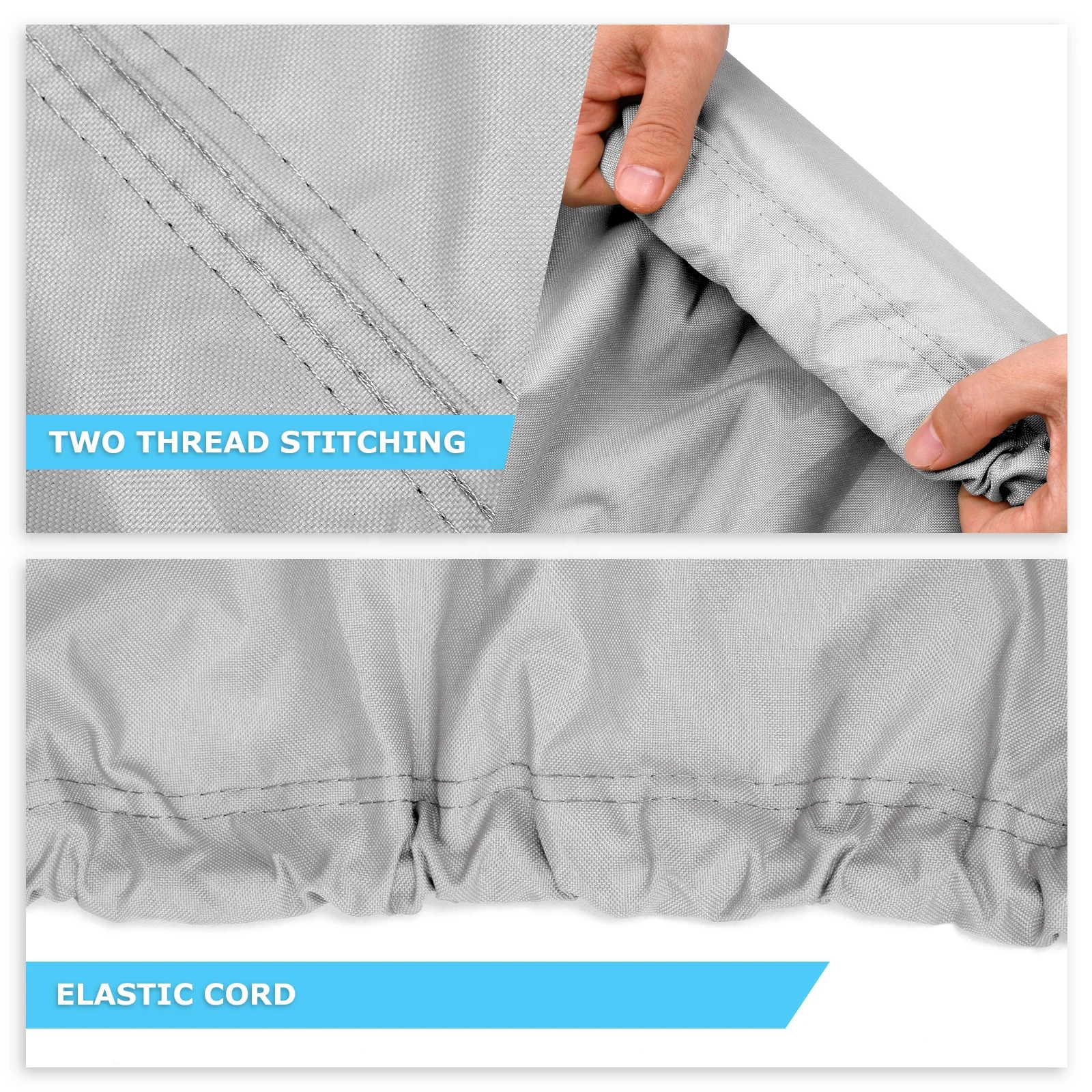 Водонепроницаемый чехол для лодки из полиэстера, универсальный чехол для трейлерной лодки размером 14-16 дюймов до 96 дюймов