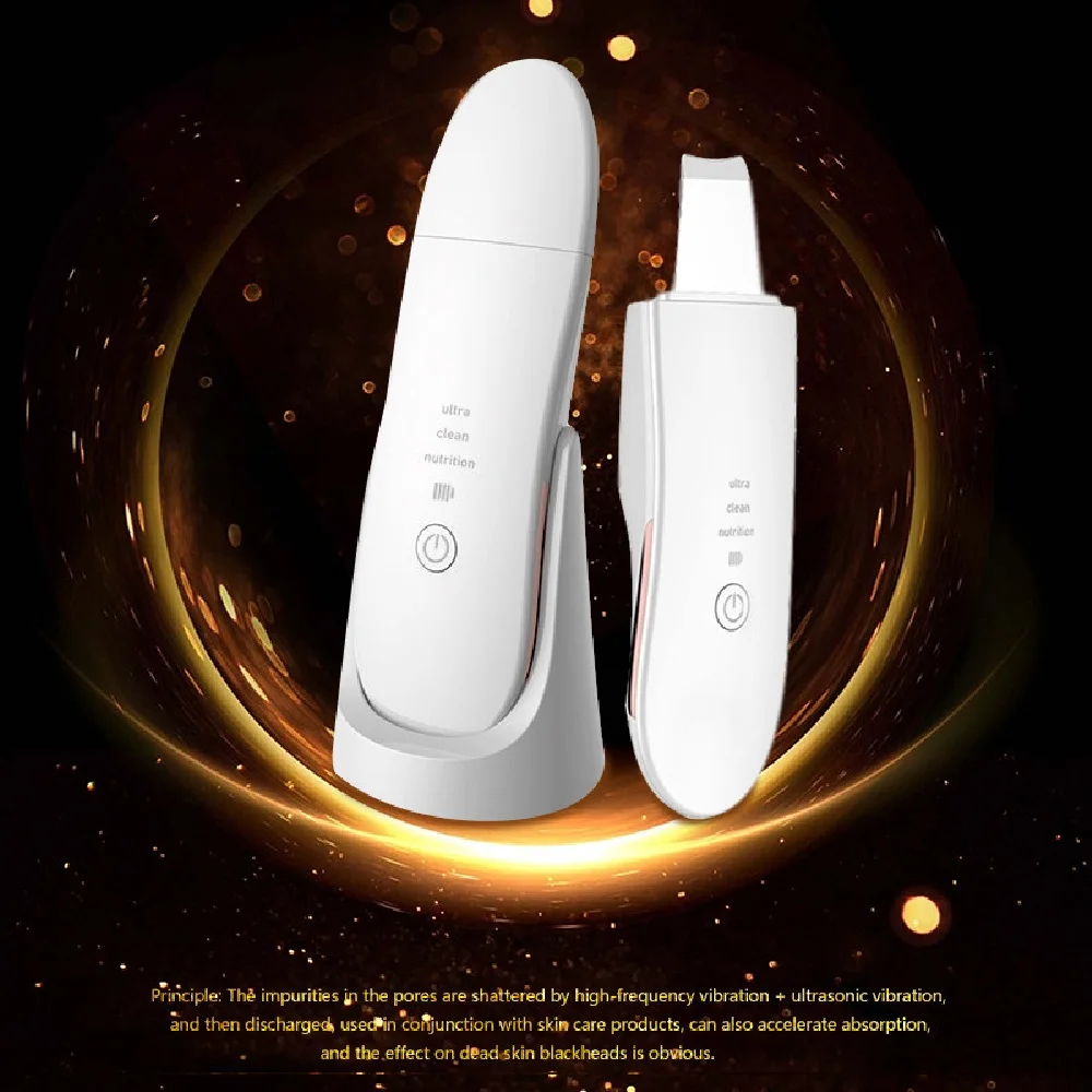 
Factory direct dermalogica skin care set wireless charging waterproof ultrasonic skin scrubber 