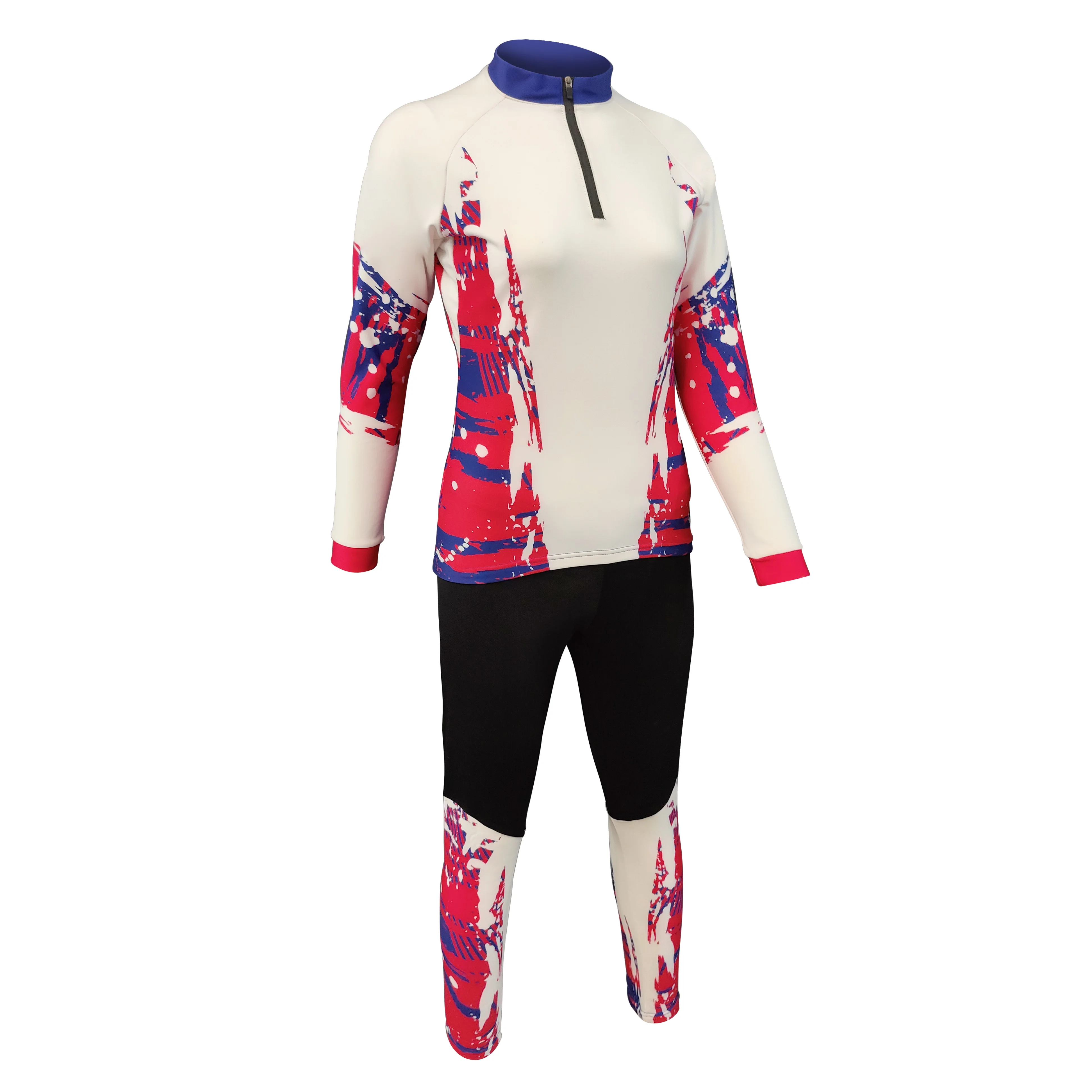 Chisu Factory  Custom Nordic Ski Apparel Alpine Race Set Breathable Men Cross Country Ski Suit Windproof Skit Suit Women