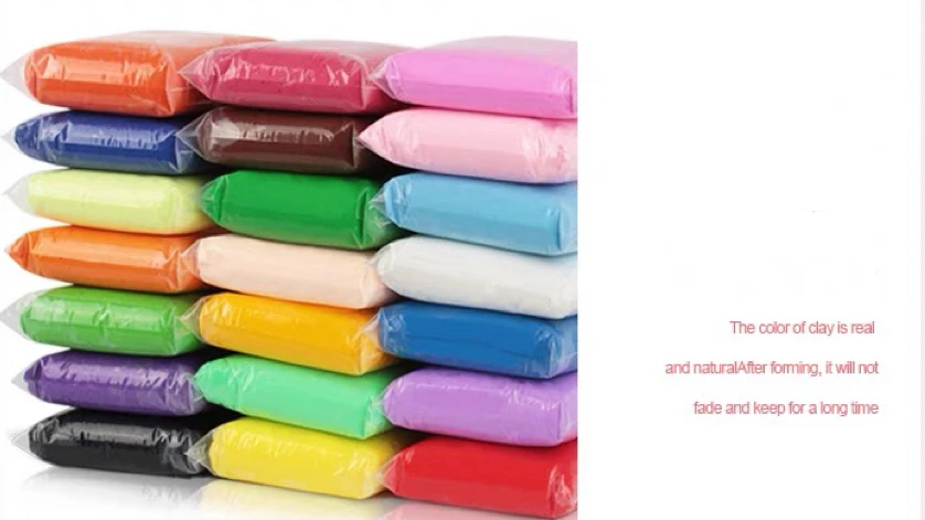 36 Colors 100g Clay Wholesale Soft Super Light Clay Modeling Air Dry Polymer Clay For DIY Handmade Toys
