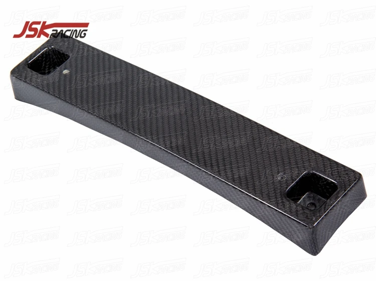 VRS STYLE CARBON FIBER LICENSE HOLDER FOR 2008-2015 MITSUBISHI LANCER EVO X