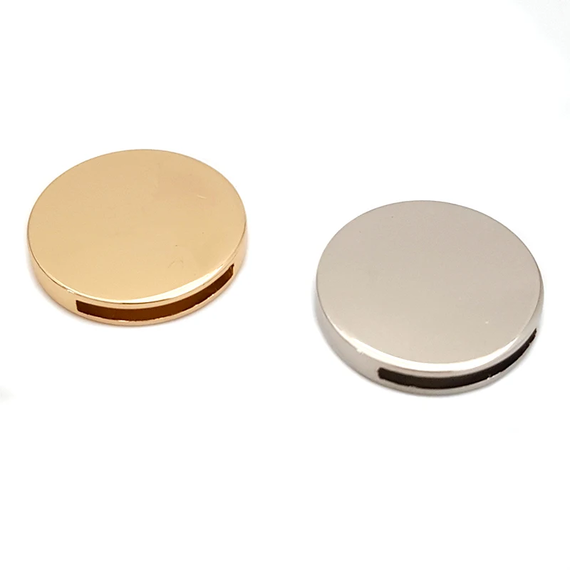 Manufacturers of clothing bags sign embossing printing laser brand  logo trademark rectangular zinc alloy nameplate