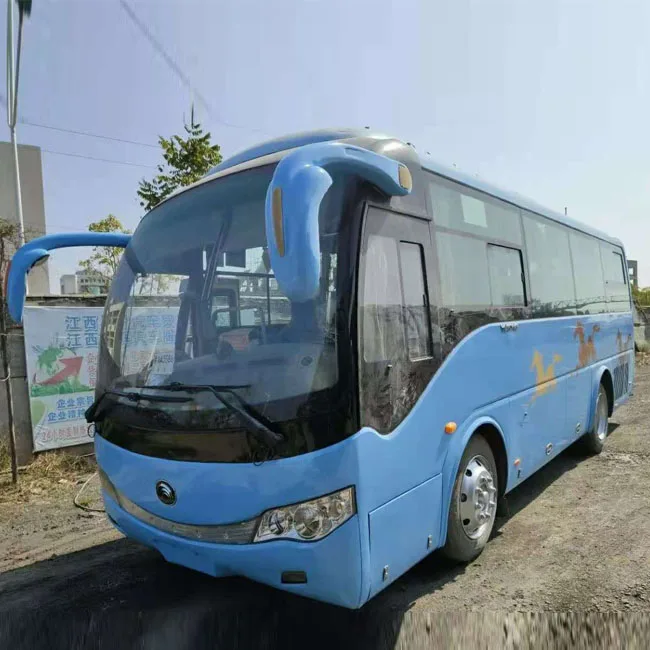 
2014 Year Used Yutong Brand 35 Seats ZK6808 Model Diesel Auto Coach Tourist Bus  (1600076878951)