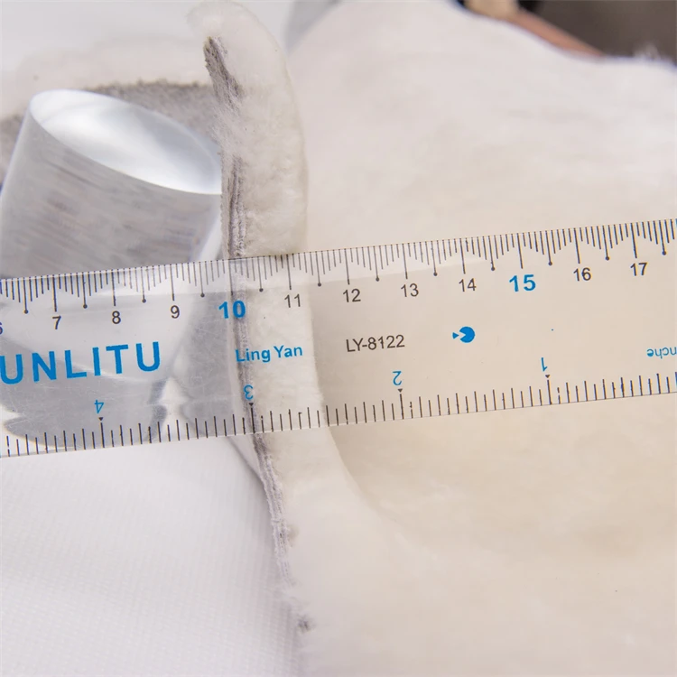 Factory wholesale 100% genuine shearling sheepskin pelts skins origin colors sheared wool sheepskin