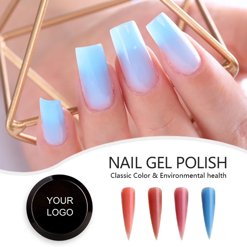 Hight Quality Factory Wholesale Newest Popular Thermal Temperature Changing Color UV Gel Polish