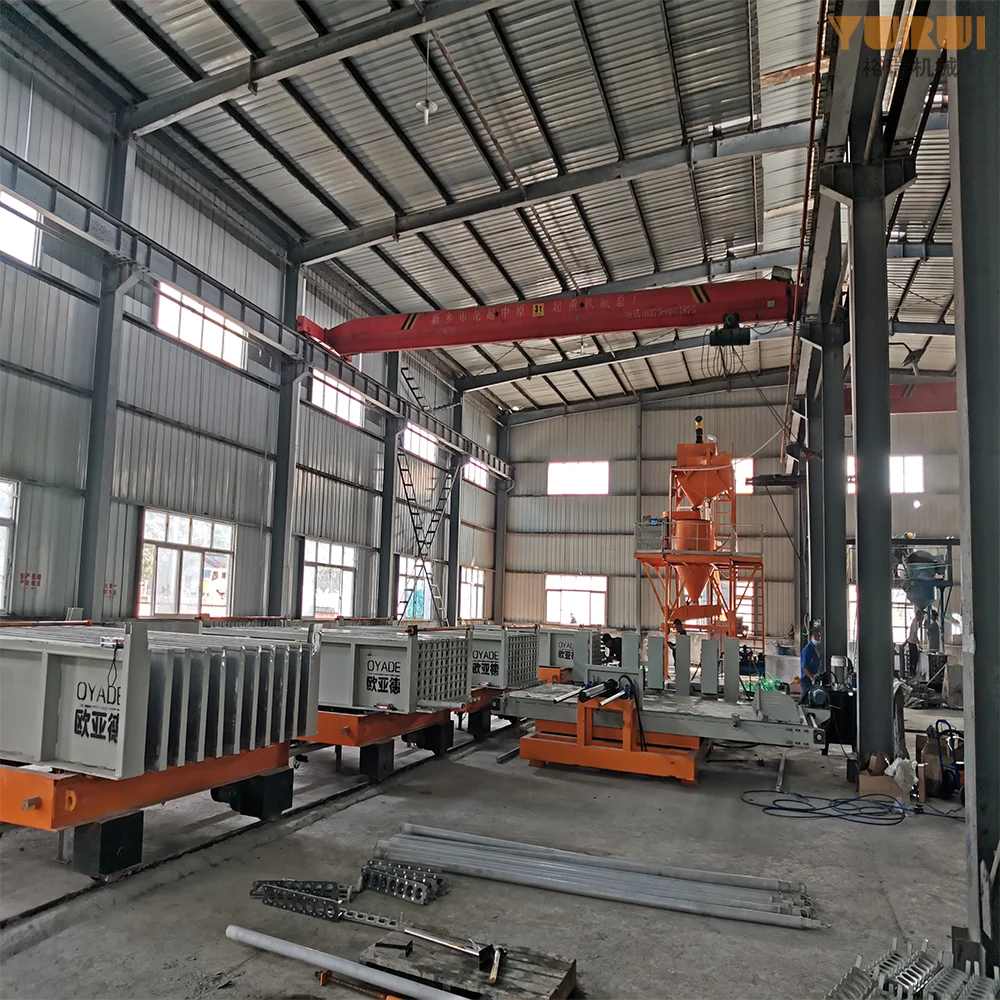 Lightweight Precast Concrete Hollow Wall Panel Production Machine