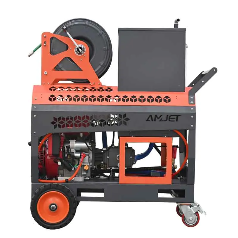 Brand new upgrade sewer cleaning machine 90 liters water tank drain cleaning machine 2600psi 20lpm drain jetting