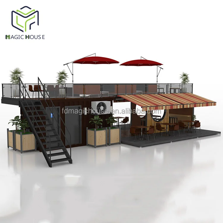 Magic House docker container kiosk buy a container coffee shop