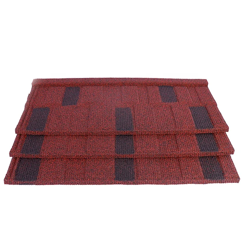 Плитка крыши металла с каменным покрытием