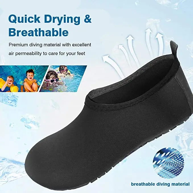 free sample Unisex neoprene beach diving socks foldable swimming shoes soft sole waterproof dive shoes