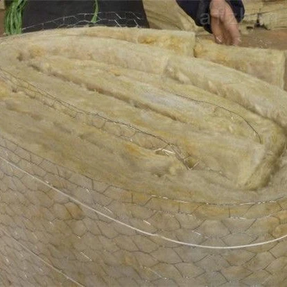 Fireproof Mineral Wool Blanket / Roll / Felt / Tape Insulation with Wire Mesh