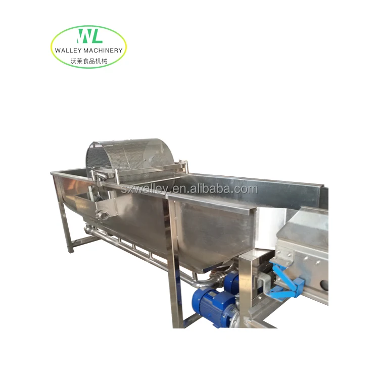Hotsale Strawberry and Fruit Processing Line Eddy Flow Water Washing Machine Fruit Washer Vortex Vegetable Washing Machine