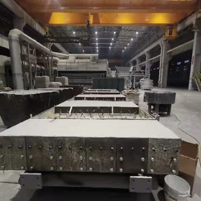 ULTRA-CAST 200 Refractory castable for the door of Reverb furnace