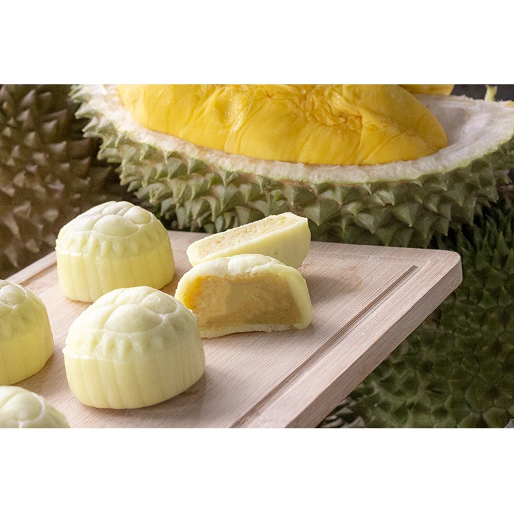 Высококачественный D197 Малайзийский дуриан продукт выпечка Снежная кожа лунный