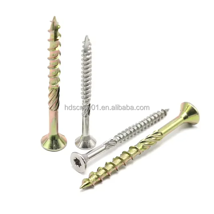 China factory DIN7982 Countersunk Head Chipboard Tapping Torx Screws for Wooden Construction