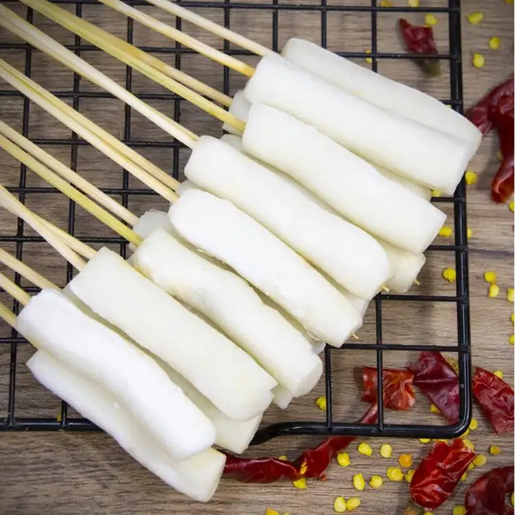 HACCP Certified Frozen NianGao Strings New Year Cake Strings Glutinous Rice Cake String